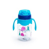 限用户：Eplas Tritan 婴幼儿童吸管杯 420ml 蓝色