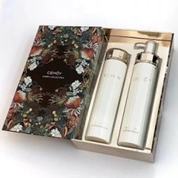 CEMOY 安瓶白金流明 肌底修护精华水乳礼盒装(精华水 120ml+精华乳液 120ml)