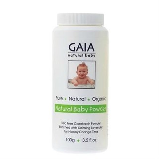 凑单品、银联专享：Gaia 婴儿爽身粉 100g