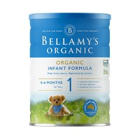 银联返现购：Bellamy's 贝拉米 有机婴幼儿配方奶粉 1段（0-6个月）900g