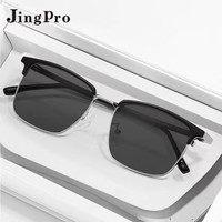 补贴购：JingPro 镜邦 1.60MR-8近视太阳镜（含散光）+超酷双梁飞行员镜框多款可选
