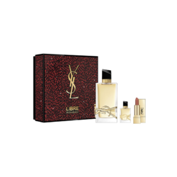 YVES SAINT LAURENT 圣罗兰 自由之水女士香氛套装（EDP 90ml+7.5ml+mini口红）