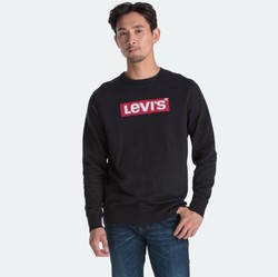 Levi's 李维斯 17895-0068 男士黑色经典LOGO卫衣
