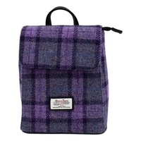  Harris Tweed 哈里斯 Tummel系列 紫色方块背包