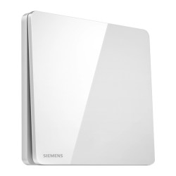 西门子(SIEMENS)开关插座睿致钛银86型一开单控开关