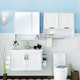 心海伽蓝(SHKL)美式简约实木挂墙式浴室柜组合4180卫生间洗脸盆洗手台盆柜