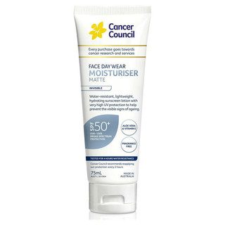 银联专享：Cancer Council 日间清爽面部及身体滋养保湿防晒霜 SPF50+ 75ml 