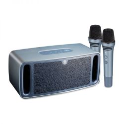 全民k歌时光欢唱机音箱m1pro一体机家庭ktv音响蓝牙音箱深蓝色