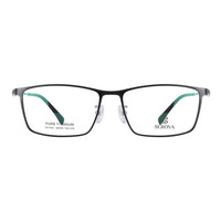 施洛华 _SP1040 C36_豪华纯钛_黑色+银色全框（商务款）眼镜架