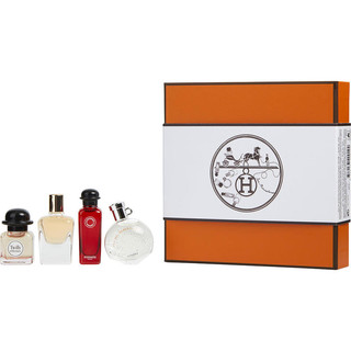 HERMÈS 爱马仕 香水套装（爱马仕之光EDP 7.5ml+橘彩星光EDT 7.5ml+Twilly EDP 7.5ml+血色大黄EDC 7.5ml）