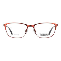 CHARMANT 夏蒙 _CH10315 RE_纯钛_女士红色全框 眼镜架
