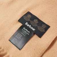 Barbour 巴伯尔 格子高级羊绒围巾