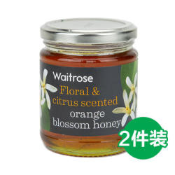 waitrose 维特罗斯 橙花单花蜂蜜 340g*2