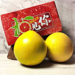 【顺丰包邮】福建平和红心蜜柚礼盒装2个5斤装