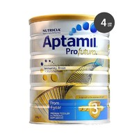 4罐装 Aptamil澳洲爱他美白金版3段奶粉 900g