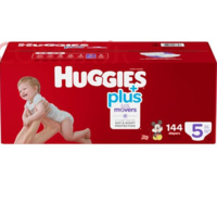 HUGGIES 好奇 新生儿 纸尿裤 XL144片 美国美版